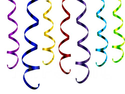 Серпантин украшение новогоднее