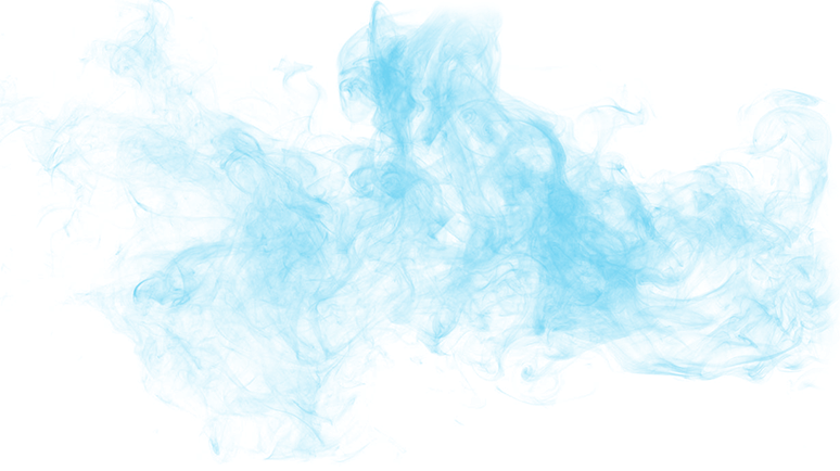 Синяя дымка на белом фоне