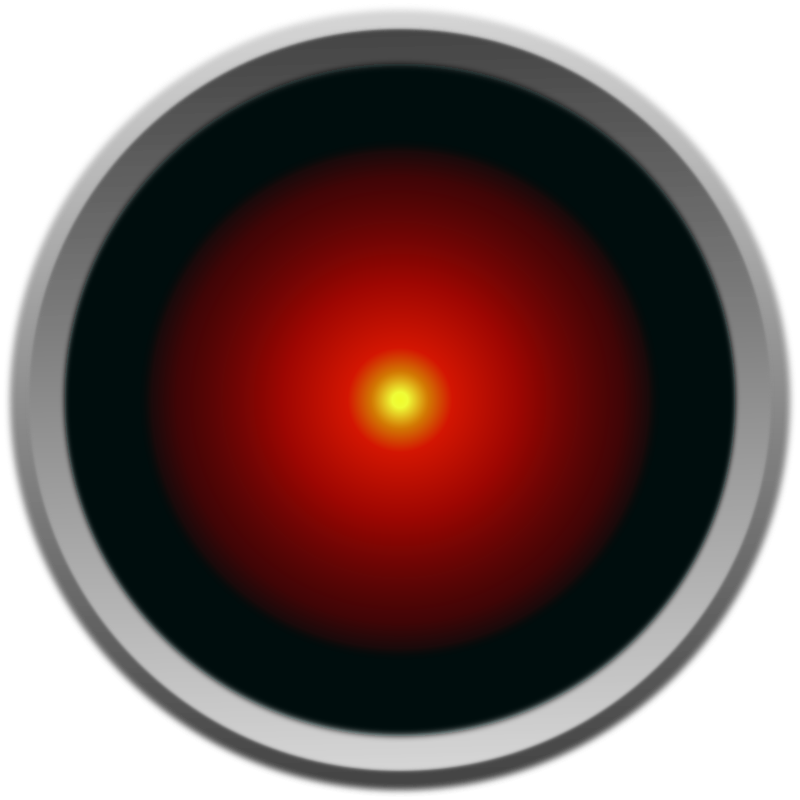 Глаз робота без фона