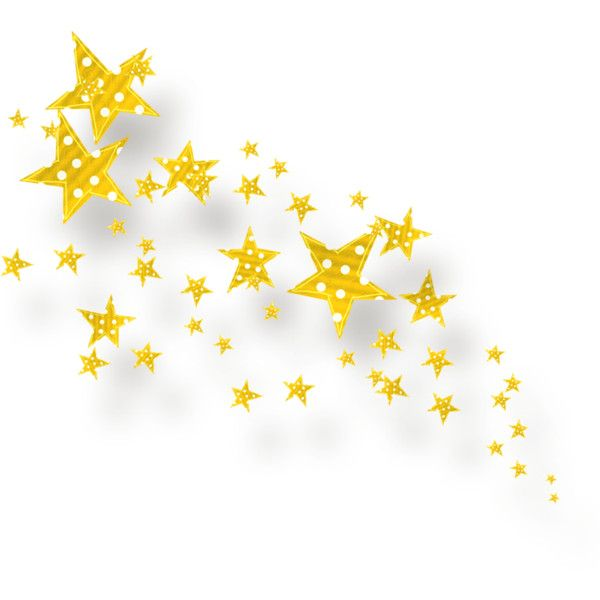 Звездочки на прозрачном фоне