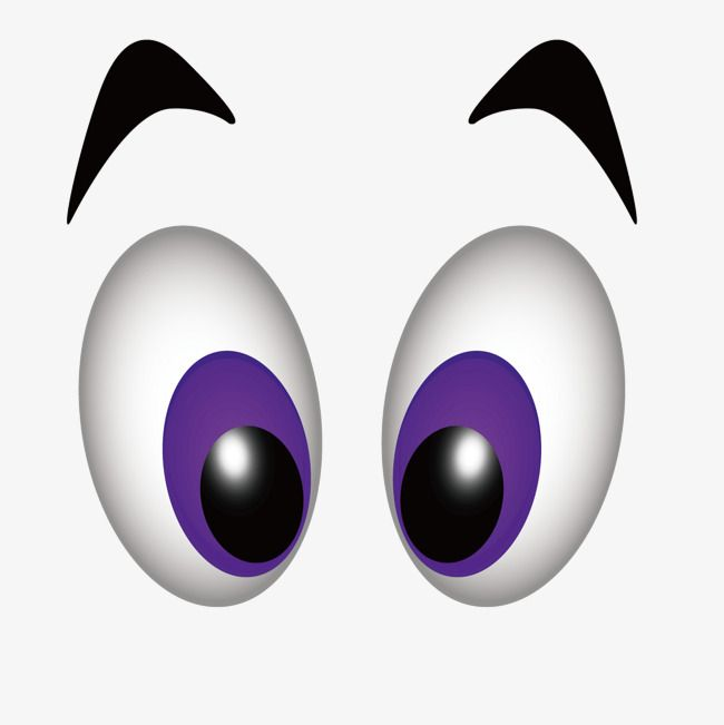 Глаза мультяшные