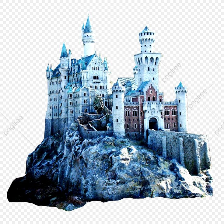 Замок без фона