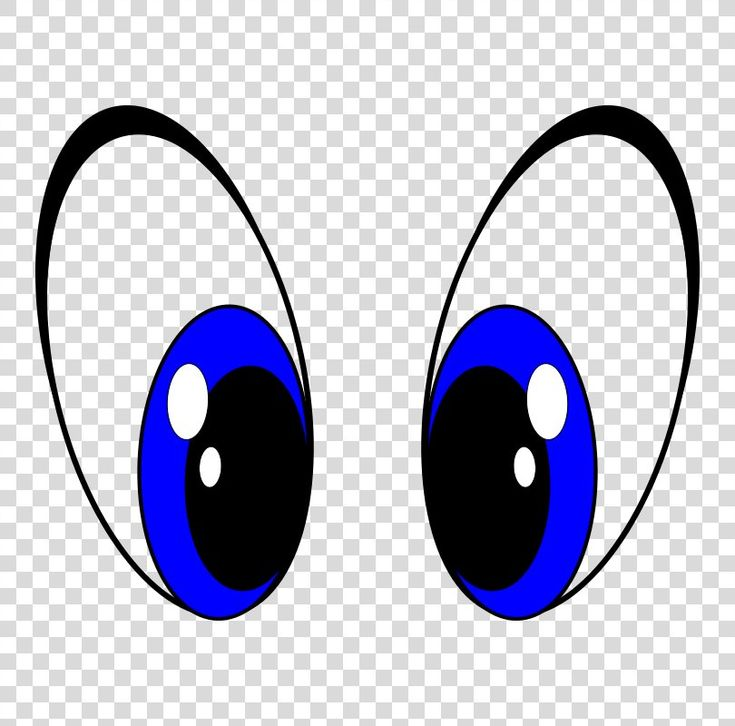 Красивые глазки мультяшные