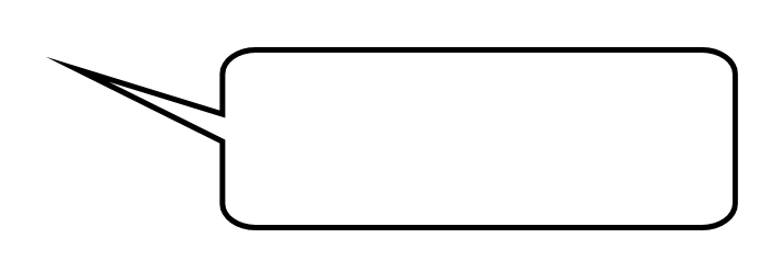 Выноска для текста прямоугольная