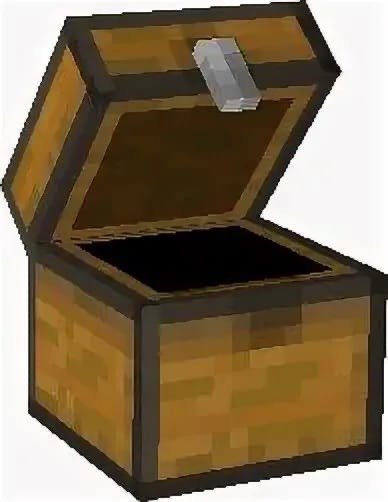 Сундук из МАЙНКРАФТА без фона