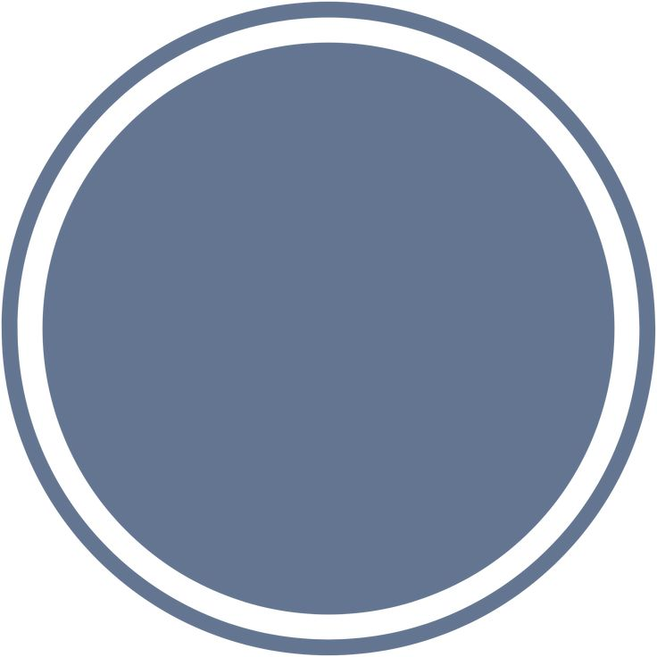 Синие кружочки