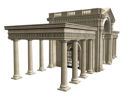 Античные колонны