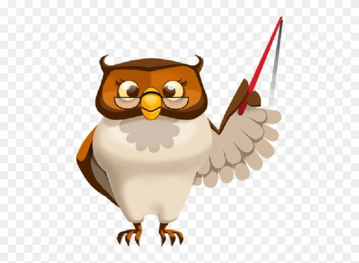 Сова мультяшный