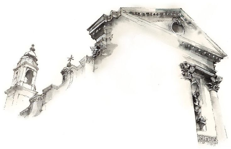 Сунга парк акварели