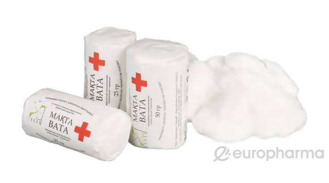 Вата медицинская без упаковки