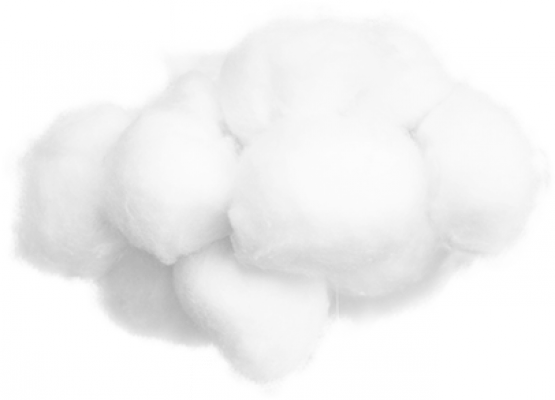 Кусочек ваты