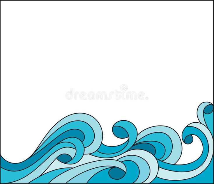 Волна рисунок