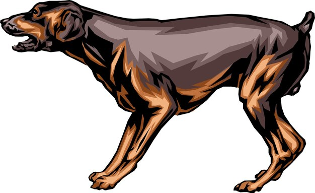 Злая собака мультяшная