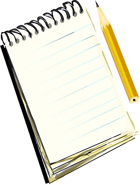 Лист блокнота