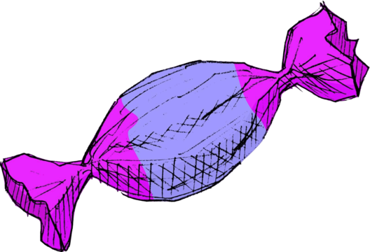 Конфета рисунок