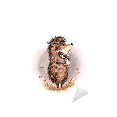 Ежик в тумане без фона