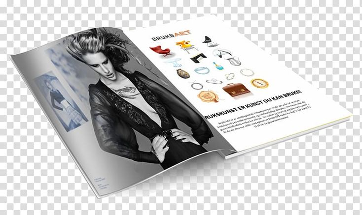 Белый фон модного журнала