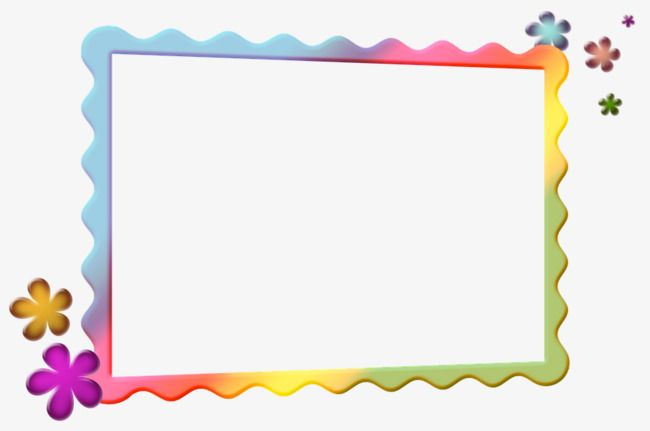 Рамки для текста детские