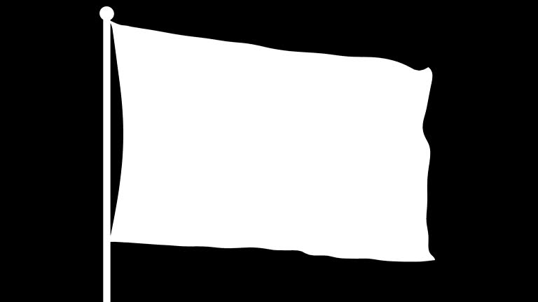 Флаг Франции на белом фоне