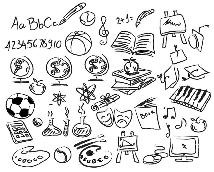 Векторные изображения учеба