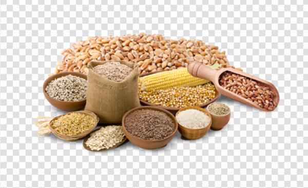 Крупа на белом фоне