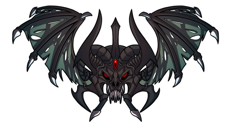 Демон без фона