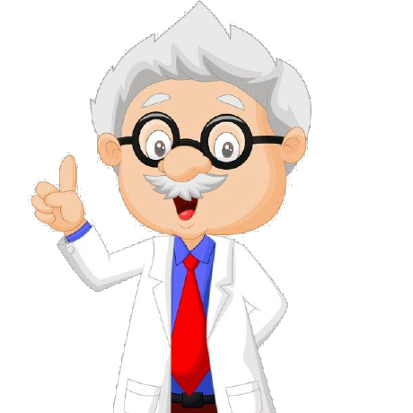 Ученый мультяшный