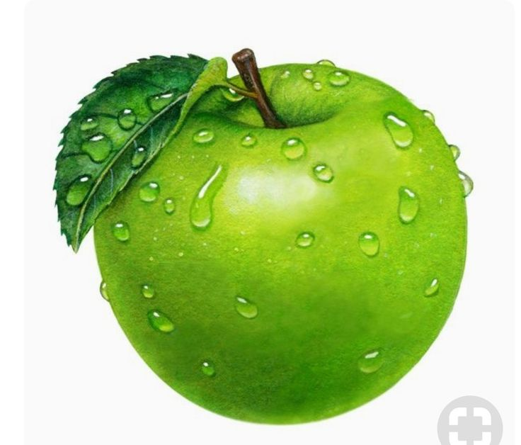 Зеленое яблочко
