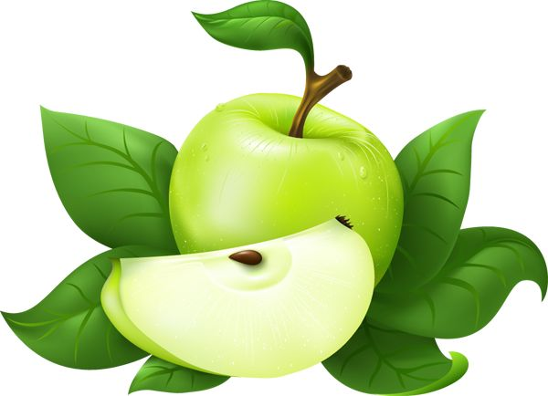 Яблоко вектор
