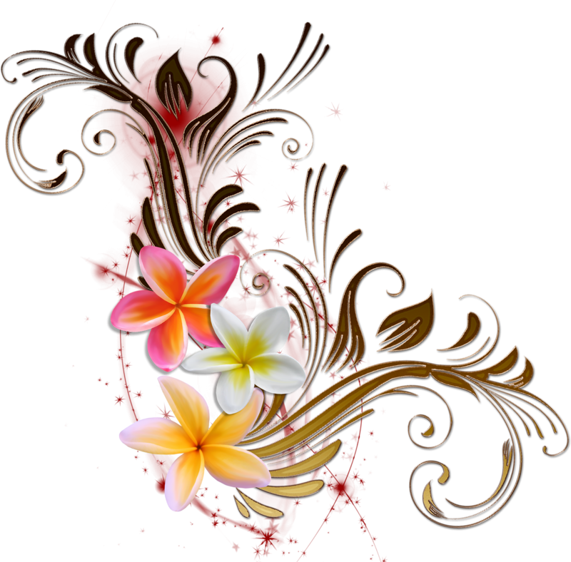 Орнамент цветы