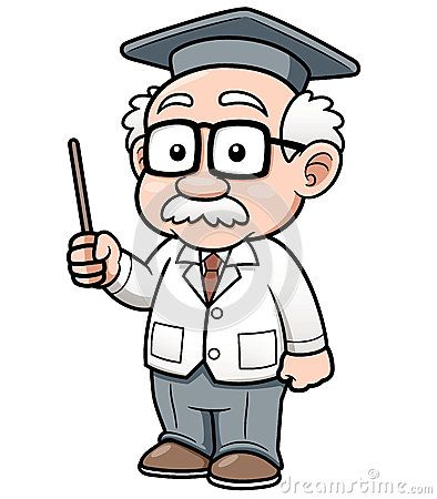 Профессор мультяшный