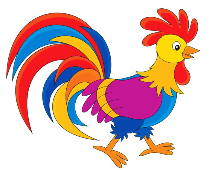 Петух картинка