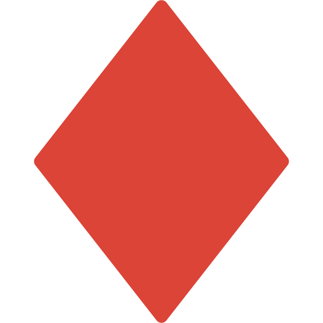 Красный ромб