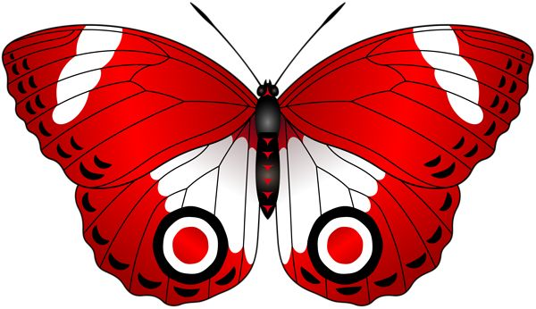 Бабочки клипарт