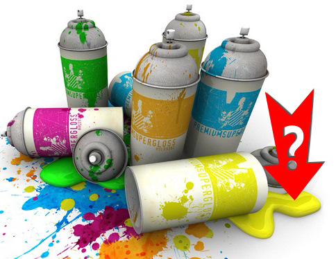 Граффити баллончик