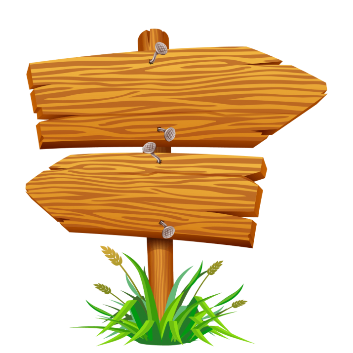 Деревянный указатель вектор