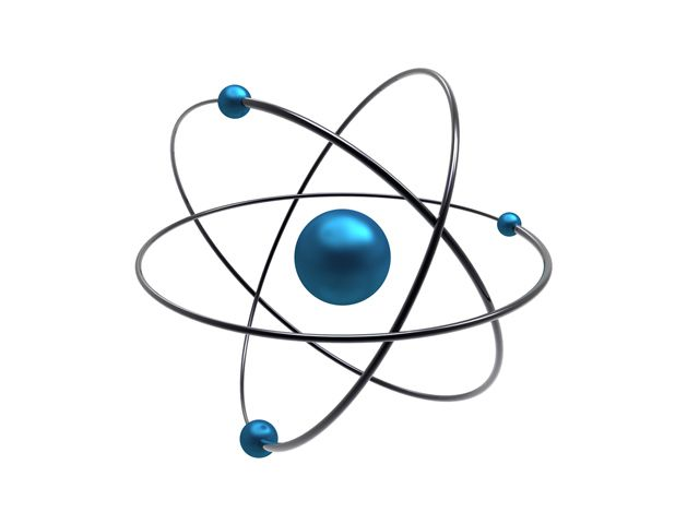 Атом рисунок