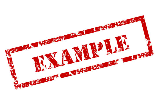 Картинка с надписью образец