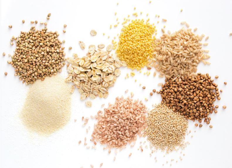Крупы на прозрачном фоне