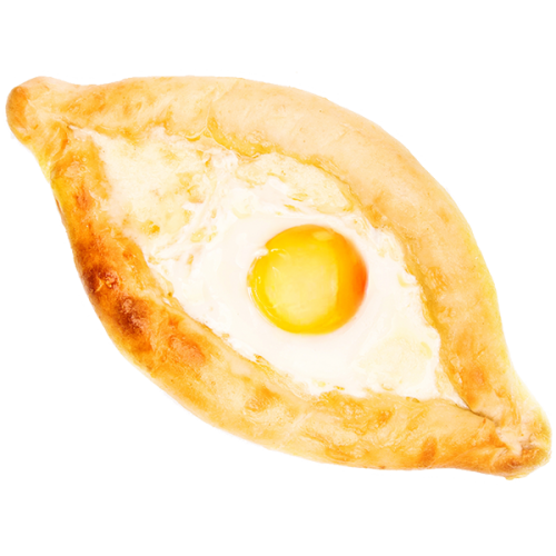 Хачапури по аджарски вектор