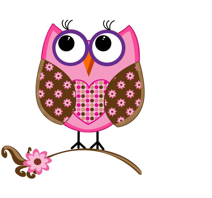 Совы мультяшные
