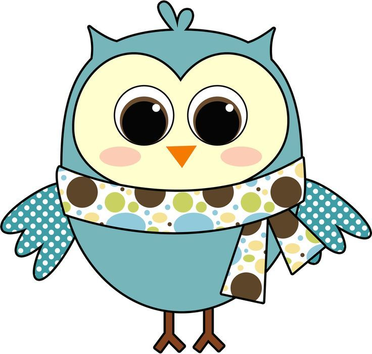 Сова мультяшный