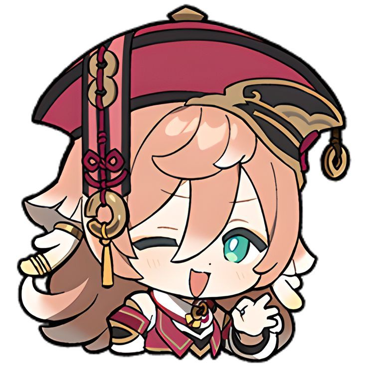 Ян фей Стикеры Геншин