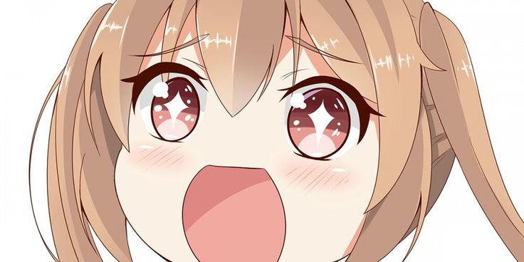 Аниме лицо девушки
