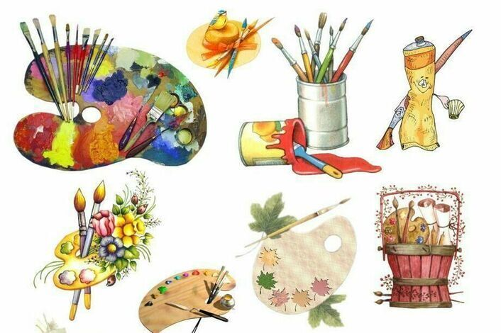 Предметы для рисования