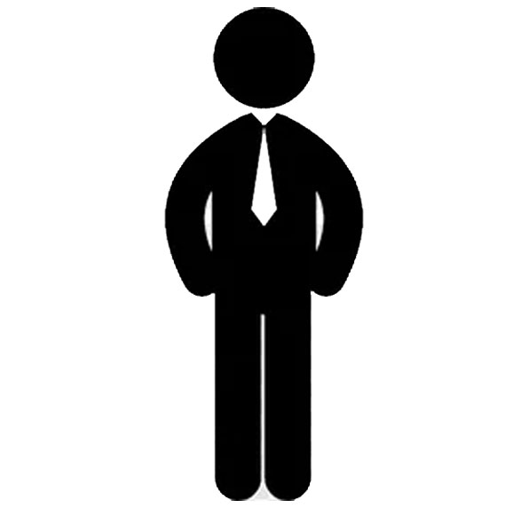 Человечек в галстуке