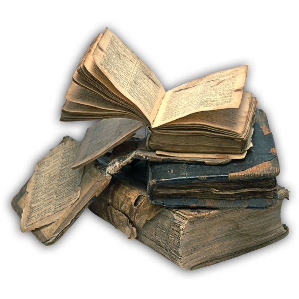 Стопка старинных книг