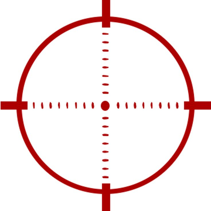 Точка прицел для Krunker