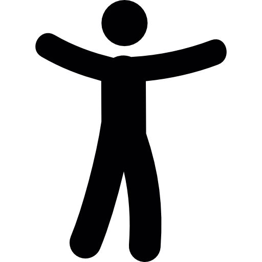 Силуэт человечка