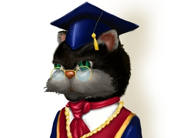 Кот ученый персонаж